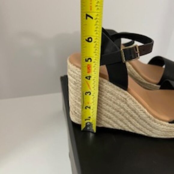 Eloquii Elements Women's Black Espadrilles 8W - Picture 3 of 5